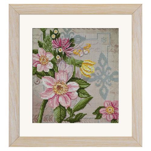 Вышивка нитками и бисером Новая Слобода Цветы любви ННД4070