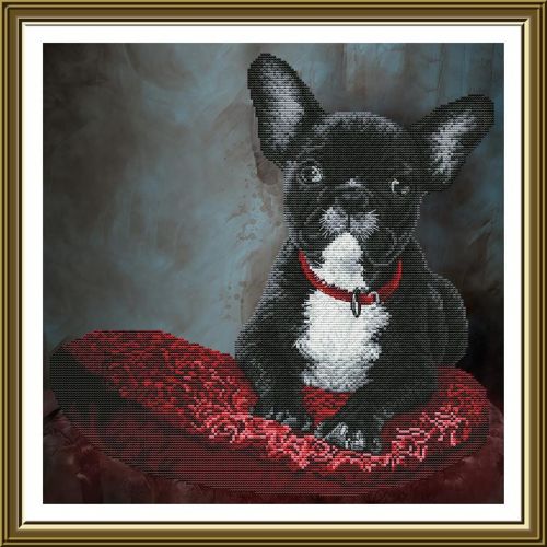 Вышивка крестиком Новая Слобода Тузик-Французик СР3250