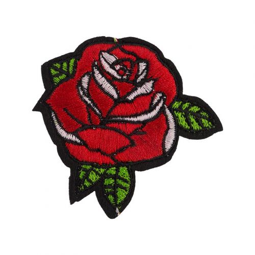 3131 бутон розы 6 х 5.5 см Термоаппликация 3131 бутон розы 6 х 5.5 см Термоаппликация