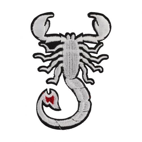 3255 скорпион 9 х 6 см Термоаппликация