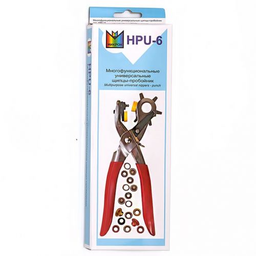 HPU-6 Щипцы - пробойник "Micron" 6 насадок