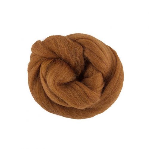 TFS-050 "Шерсть для валяния" 100% полутонкая шерсть 50 г, цвет золотистый (1290)