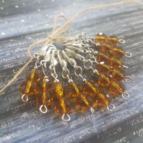 4,5 мм / Маркировщик петель "Янтарь" с замком (10 шт)/маркеры