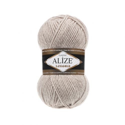 Пряжа Alize Lanagold 240, 100гр/240м, 585 карамель
