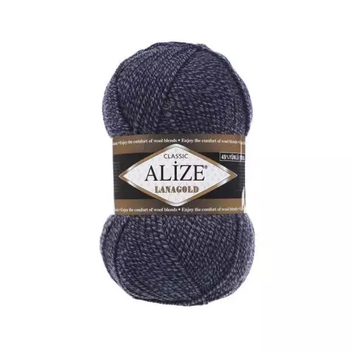 Пряжа Alize Lanagold 240, 100гр/240м, 901