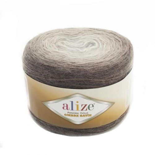 Пряжа Alize Angora Gold Ombre Batik, 150гр/850м, 7243