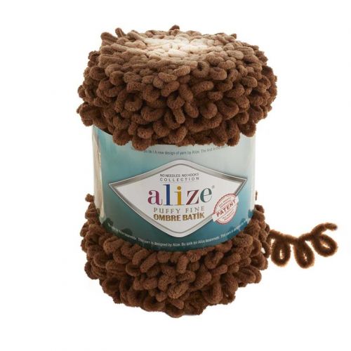 Пряжа Puffy Fine Ombre Batik, цвет 7262