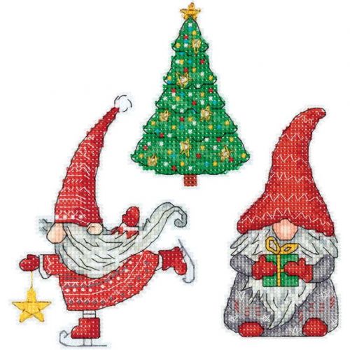 Вышивка  IG-7179 Новогодние гномики (Panna)