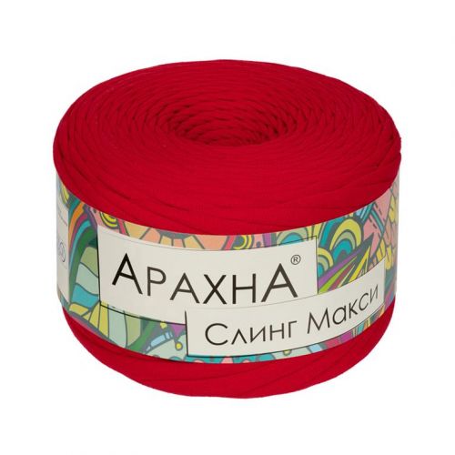 Пряжа ARACHNA Sling Maxi цвет красный(15)