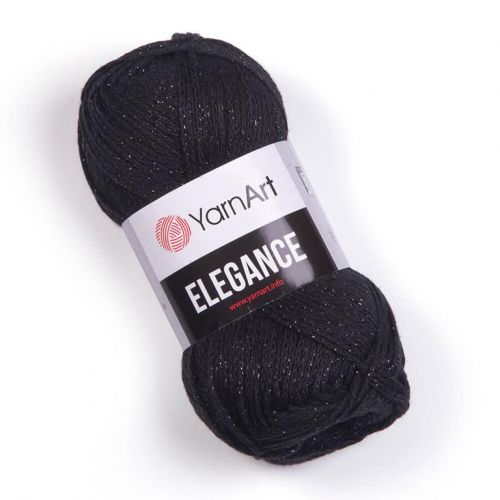Пряжа YarnArt Elegance, 50гр/130м, 104 черный