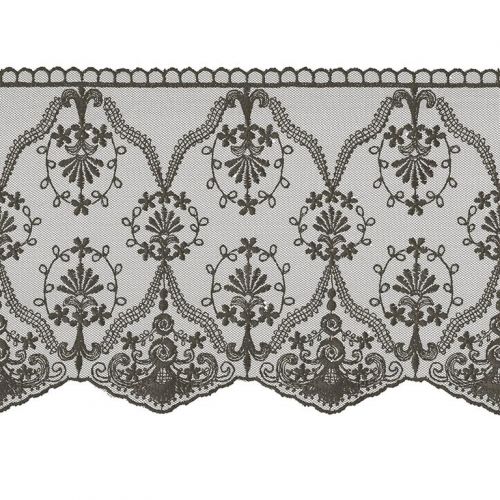 Кружево "Gamma" "сетка" GKM-15502 155 мм TL011GR серый