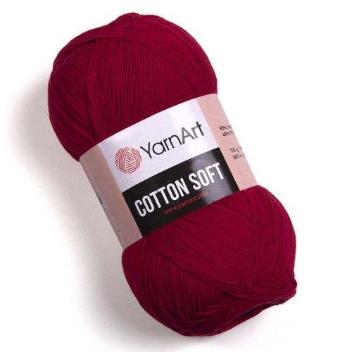 Пряжа Yarnart Cotton Soft, 100гр/600м, 51 Пряжа Yarnart Cotton Soft, 100гр/600м, 51