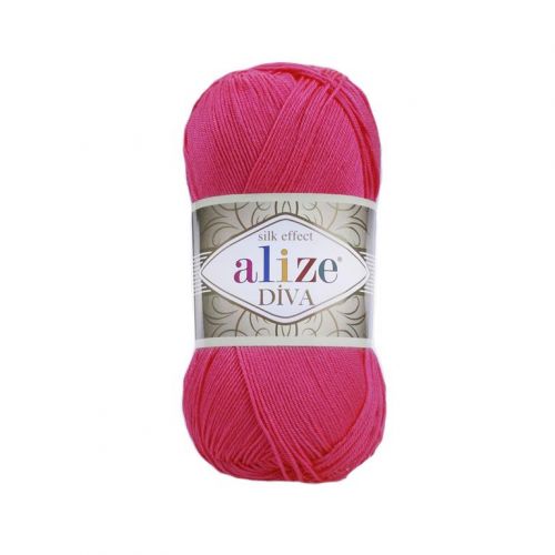 пряжа Alize Diva, 100гр/350м, 396 мак
