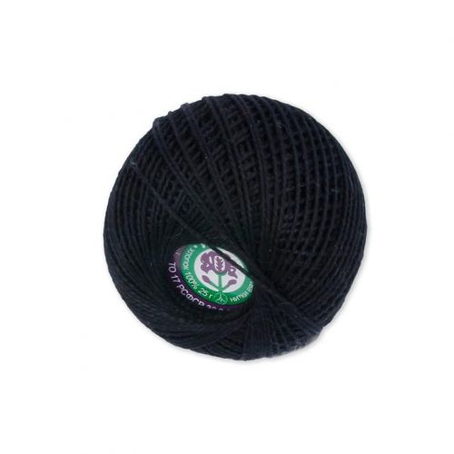 Пряжа СПБ "Ирис" 100% хлопок 6 х 25 г 150 м(наборы), 7214 черный
