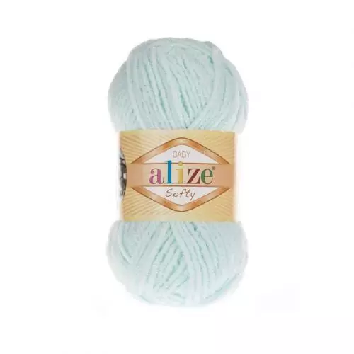 Пряжа Alze Softy, 50гр/115м, 15 водяная зелень