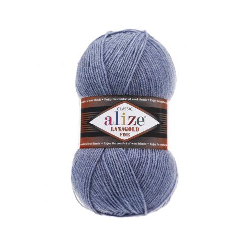 Пряжа Alize Lanagold ... — 203 джинс меланж Пряжа Alize Lanagold ... — 203 джинс меланж