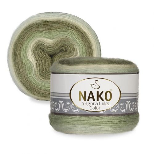 Пряжа Angora Luks Color, Nako — 82361