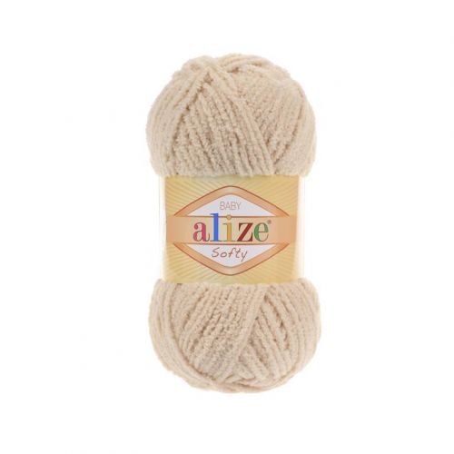 Пряжа Alze Softy, 50гр/115м, 310 медовый Пряжа Alze Softy, 50гр/115м, 310 медовый
