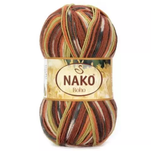 Пряжа Boho, Nako — 82441