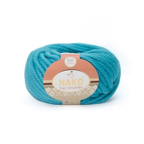 Pure wool Plus, Nako Пряжа, 100гр/30м — 6404
