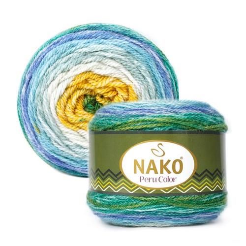 Peru Color NAKO, Пряжа, 100гр/310м — 32191 Peru Color NAKO, Пряжа, 100гр/310м — 32191