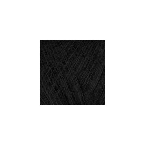Пряжа Gazzal Super Kid Mohair New, 25г/237м — 64409 черный*