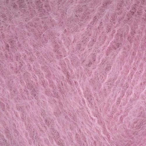 Пряжа Gazzal Super Kid Mohair New, 25г/237м — 64412 розовый 1