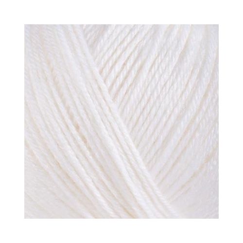 Пряжа Baby Wool (Gazzal) — белый (801) Пряжа Baby Wool (Gazzal) — белый (801)