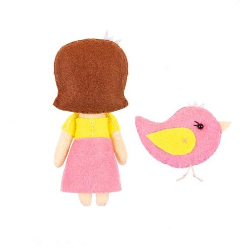 Набор для изготовления игрушки "Miadolla" TF-0229 Сказочная принцесса вид сзади