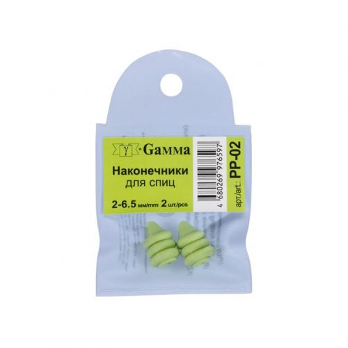 Наконечники для спиц PP-02 2 шт в чехле