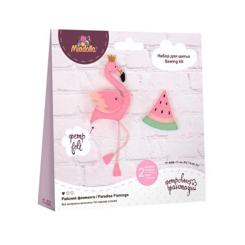 Набор для изготовления игрушки "Miadolla" TF-0309 Райский фламинго в коробке