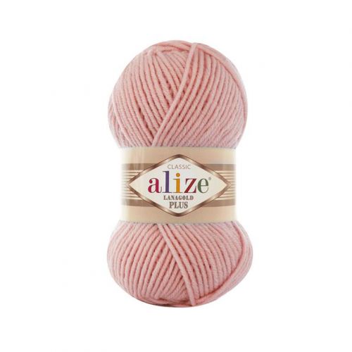 Пряжа Alize «Lanagold Plus», 100г/140м — 161 пудра моток