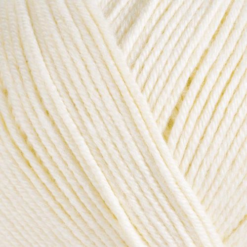 Пряжа Gazzal “Baby Cotton", 50г/165м — 3437 слоновая кость полотно