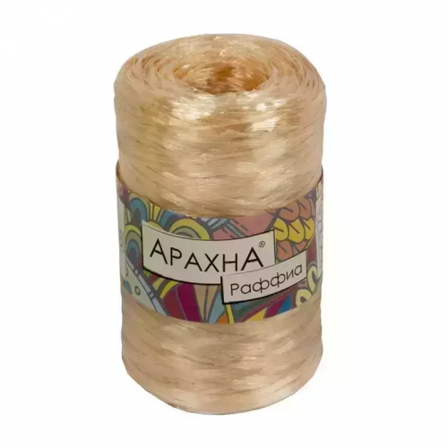 Пряжа Raffia, 200м/50гр, золотой (04)