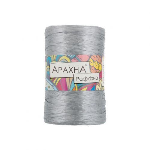 Пряжа Raffia, 200м/50гр, серебрянный (05)