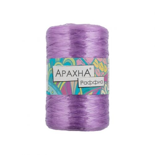 Пряжа Arachna “Raffia", 50г/200м — 50 розовая сирень