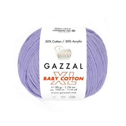 Пряжа Gazzal “Baby Cotton XL“, 50г/105м — 3420XL