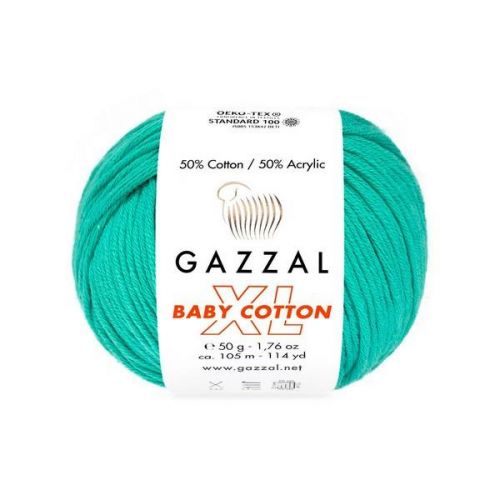 Пряжа Gazzal “Baby Cotton XL“, 50г/105м — 3426XL