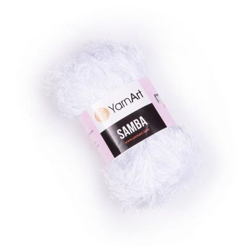 Samba Yarnart 100гр 150м — 501 белый Samba Yarnart 100гр 150м — 501 белый