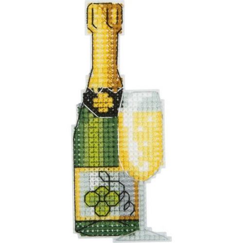 Набор для вышивания "Klart" 8-499 "Магнит. Шампанское" Набор для вышивания "Klart" 8-499 "Магнит. Шампанское"