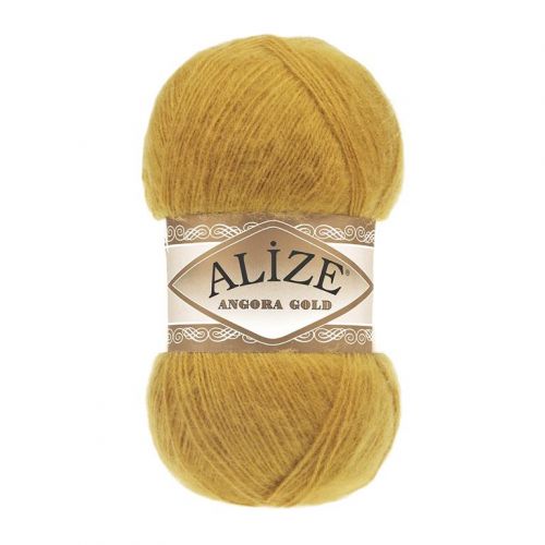 Пряжа Alize «Angora Gold», 100г/550м — 02 шафран