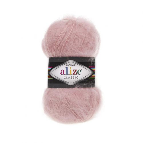 Пряжа Alize "Mohair Classic", 100г/200м — 161 пудра