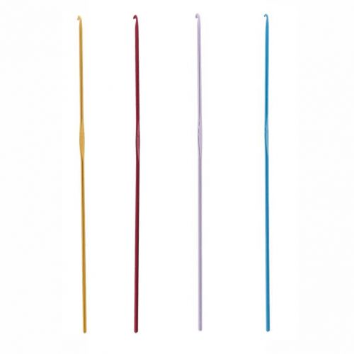 Для вязания "Gamma" крючки цв. CH-15 металл 2 мм желтый