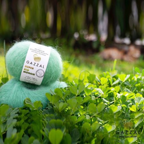 Пряжа Gazzal «Super Kid Mohair New », 25г/237м — 64427