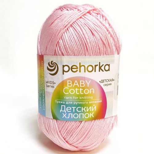 Пряжа Пехорка “Детский хлопок", 100г/330м 573 т.изумруд