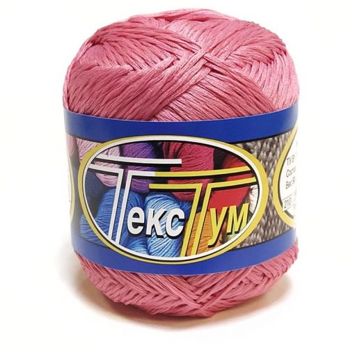 Пряжа ТексТум (носочная добавка) 50гр, цвет розовый
