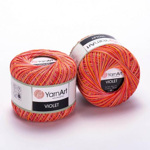 Пряжа Yarnart "Violet Melange", 50г/282м, цвет 507