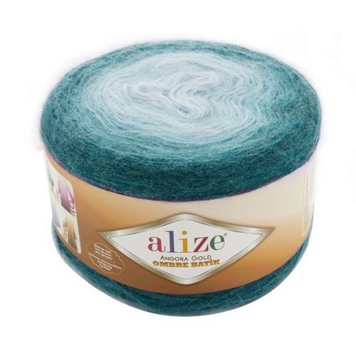 Пряжа Alize "Angora Gold Ombre Batik 150г/850м — 7230