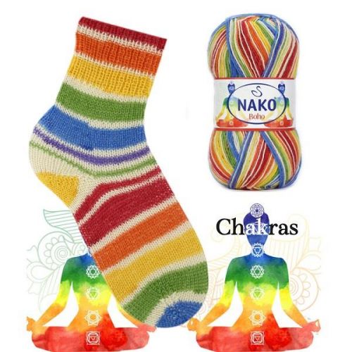 Пряжа Boho, Nako — 82444