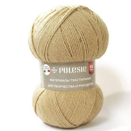 Пряжа Polesie "Фаворит NEW", 100г/385м св.беж